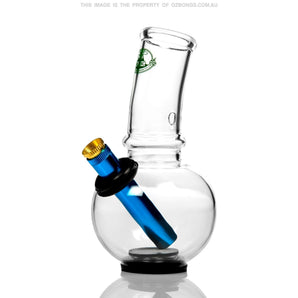 Silver Leaf Mini Bong