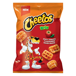 Cheetos Brix Spicy Tomato Flavoured Maize Snack 50gr